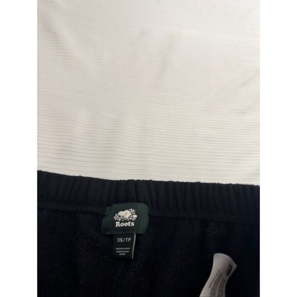 Roots Canada Tapered Black Jogger Sweatpants Black Size XS - Picture 7 of 10
